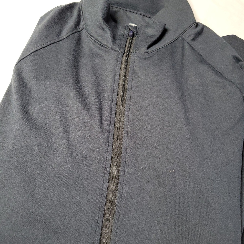 Born Primitive‎ Women's? Quarter Zip Pullover Athletic Shirt Black Size Medium